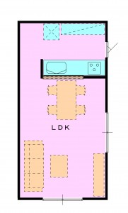 リビング図面