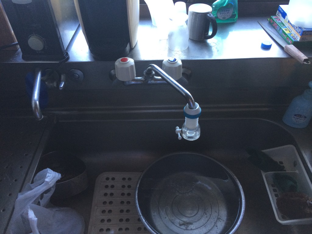 キッチン水栓器具交換