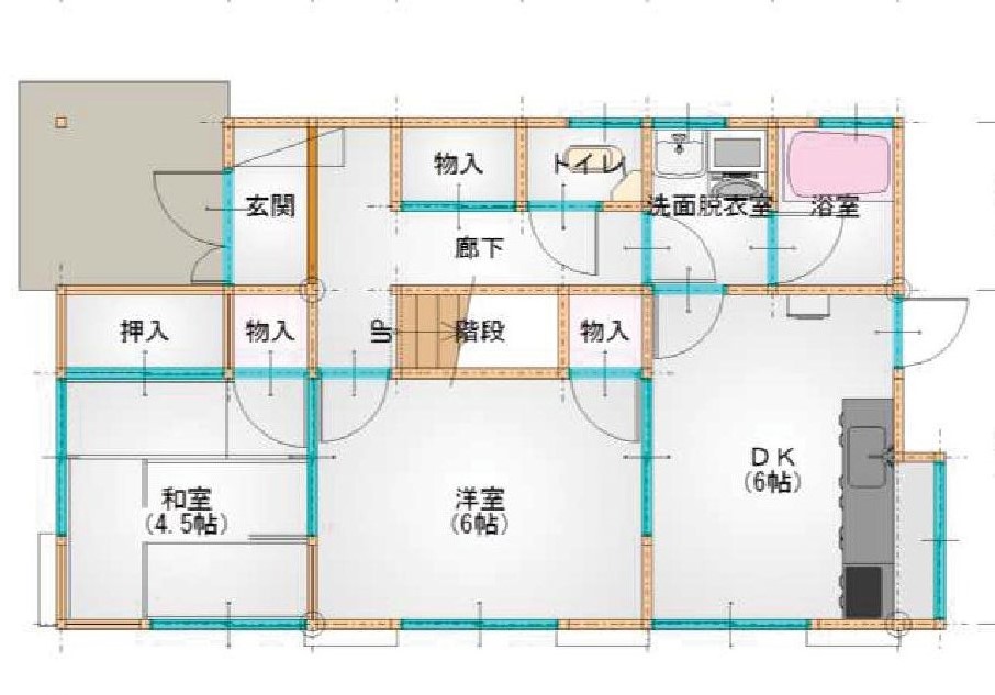 水廻りおよび内外装の大規模リフォーム