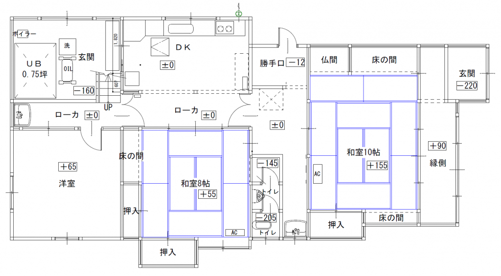 水廻り改装工事｜間取りも大幅変更しました。