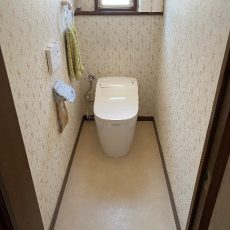 お掃除ラクラクアラウーノ♪（２階トイレリフォーム）の画像