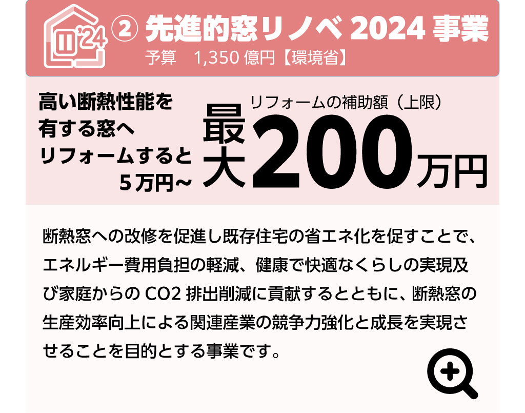 先進的窓リノベ2024事業