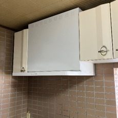 レンジフード　プロペラファン→シロッコファンへ交換の画像