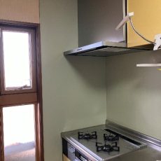 レンジフードとガスコンロを交換！～カラーを変えてキッチンのイメージチェンジ～の画像