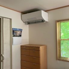 夏の準備、整いました！エアコン入替工事の画像