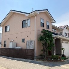 フェンス設置工事～ナチュラルテイストなエクステリアへ～の画像