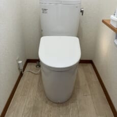 ウォシュレットの故障をきっかけに、トイレ全体の交換をさせていただきました。の画像
